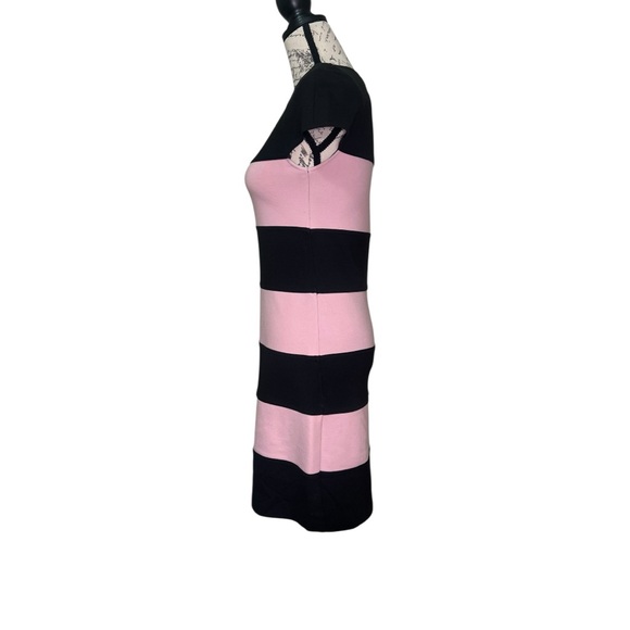 Yoana Baraschi | Black and Pink Striped Dress for Women Size Small - Picture 11 of 16